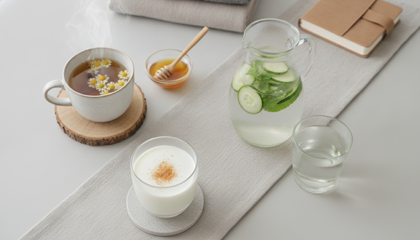 Calming Drinks for Anxiety: Tea, Milk, and Hydration